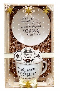 PREZENT dla Rodziców na Święta zestaw śniadaniowy