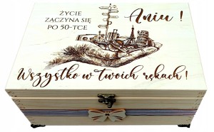 PREZENT URODZINOWY 40 50 60 70 NA URODZINY ZESTAW