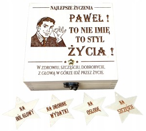 POMYSŁOWY PREZENT IMIENINOWY DLA NIEGO IMIENINY