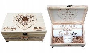 Wyjątkowy Prezent na Dzień Babci, Zestaw, Szkatułka