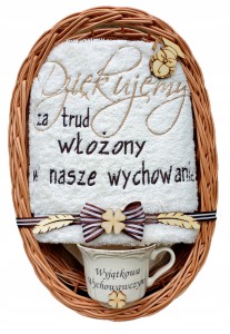 PREZENT NA DZIEŃ NAUCZYCIELA, dla WYCHOWAWCZYNI