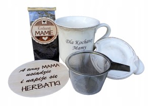 DZIEŃ MAMY,Prezent dla Mamy, ZESTAW HERBACIANY