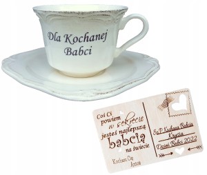 Filiżanka, Magnes Prezent dla Babci Dzień Babci