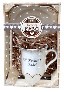 PREZENT Filiżanka lub Kubek na DZIEŃ Babci