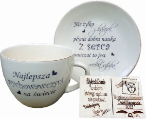 KUBEK 650ml, dzień nauczyciela, dla wychowawczyni