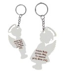 Breloczek z Modlitwą Pamiątka na I Komunię