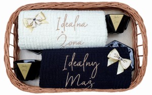 Nowoczesny Prezent ślubny, idealny Mąż i Żona na ślub