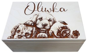 Organizer, pudełko Super prezent urodziny szkoła, przedszkole dla koleżanki 