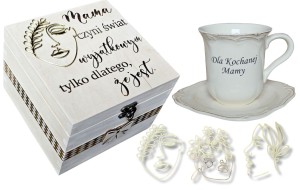 Elegancki praktyczny prezent na Dzień Matki dla Mamy zestaw