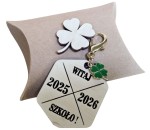 Breloczek Brelok rozpoczęcie szkoły dla ucznia