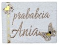 ręcznik haft imię prababcia dekoracyjny celofan.jpg